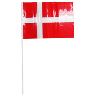 A4 dannebrogflag i plast