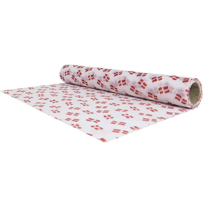 Dannebrog bordløber - 28 cm x 4 m