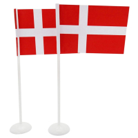 Dannebrog bordflag i papir