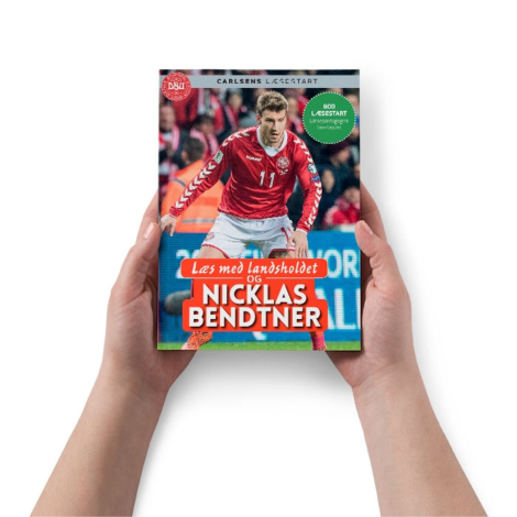 Bog med Nicklas Bendtner læs med landsholdet