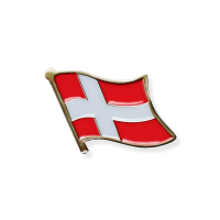 Dannebrog pin nål