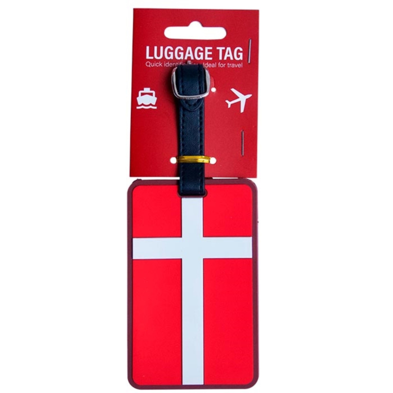 Kuffertmærke - Dannebrog