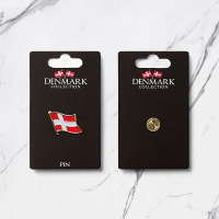 Dannebrog pin nål