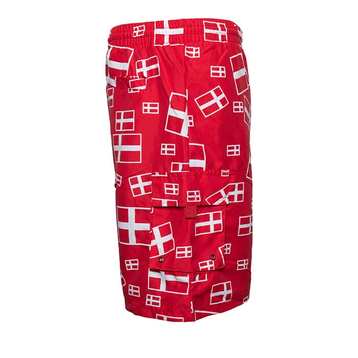 roligan shorts med dannebrog