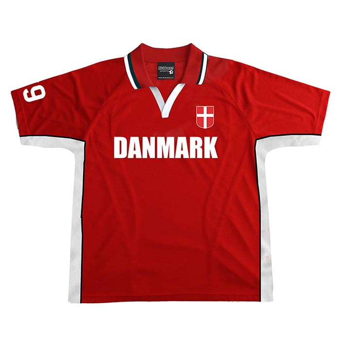 Fodbold T-shirt Danmark