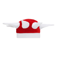 Roligan hat peak i rød og hvid