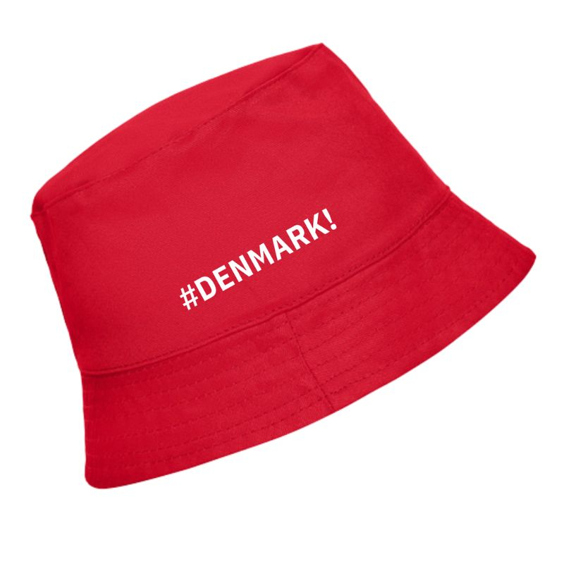Danmark bøllehat med eget logo tryk