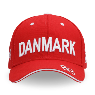 Rød kasket med