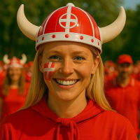 Danmark vikingehjelm