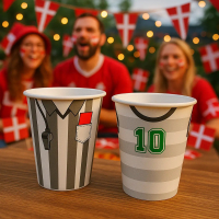 Engangskrus i dommertema. 8 stk. i en pakke