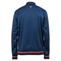 Navy sportsjakke i dansk design set bagfra