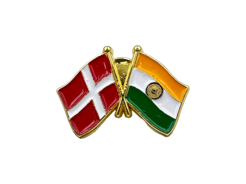 Pin Danmark-Indien