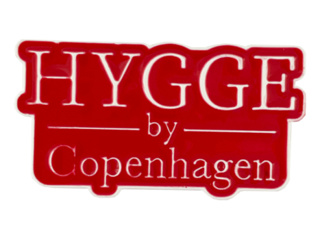 Hygge By Copenhagen pin – emaljeret Danmark souvenir