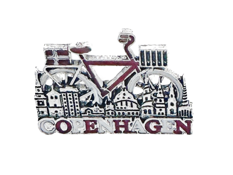Copenhagen Cykel pin – dansk cykelkultur souvenir i emalje