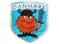 Angry Viking klistermærke – vred vikinge souvenir sticker