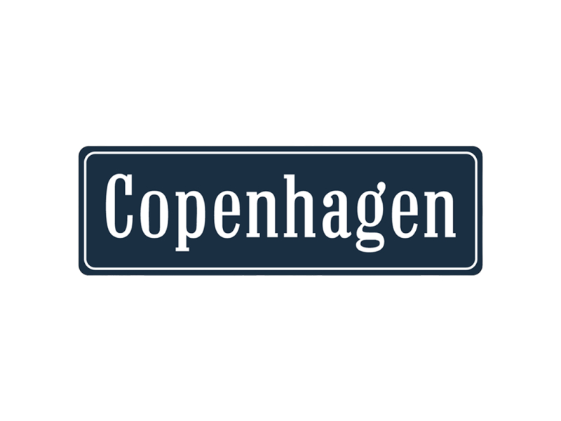 Klistermærke, CPH Vejskilt Folie